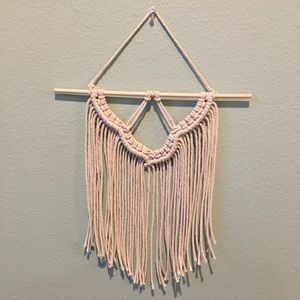 Macrame wall hanging, boho wall decor